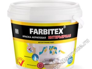 ВД интерьерная 6кг Farbitex Россия