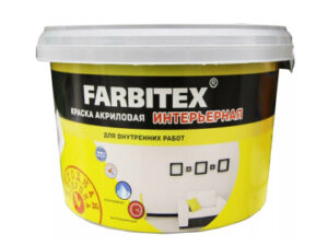 ВД интерьерная 3кг FARBITEX Россия