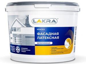 ВД фасадная латексная Лакра 3 кг Россия