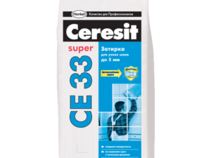 Затирка №01 CE33 Белая 2кг GERESIT