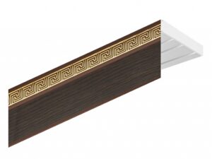 Карниз ПДК-1 (3-х шторный) 3,0 м венге