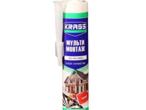 Клей-герметик Белый MS-полимер 290мл KRASS 5448