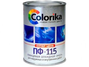 ПФ-115 белая 0,9кг Colorika Россия