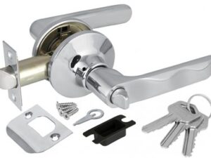 Ручка защелка DK624 CP-ЕТ 6024 кл/фиксатор Хром 36805