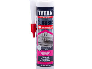 Клей монтаж Прозрачный 310мл Classic Fix TYTAN 43340