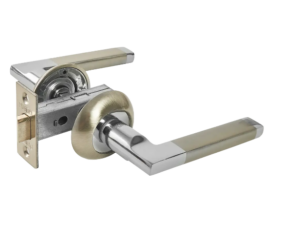 Комплект ручек с защелкой SET45R TL54 SN/CP-3 Матовый никель/хром PUNTO 45675