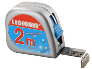 Рулетка LEGIONER нержавеющая с магн нак *34135-02-19