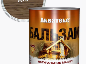 Акватекс-бальзам дуб 0,75л Рогнеда Россия
