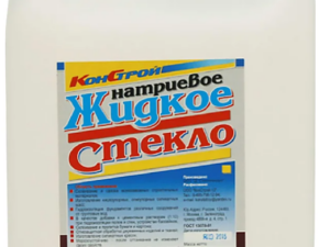 Жидкое стекло 7кг КОНСТРУКТОР