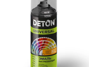 Аэрозоль акрил Серо-корич 8019 520мл Deton UniverDeton Univer