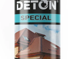 Аэрозоль Грунт-эмаль Красное вино для профнаст и металлочереп Deton 07290