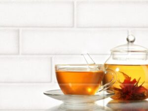 Бордюр керам Брик крем
