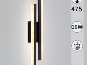 Бра 86233-9.2-001U BK LED11W